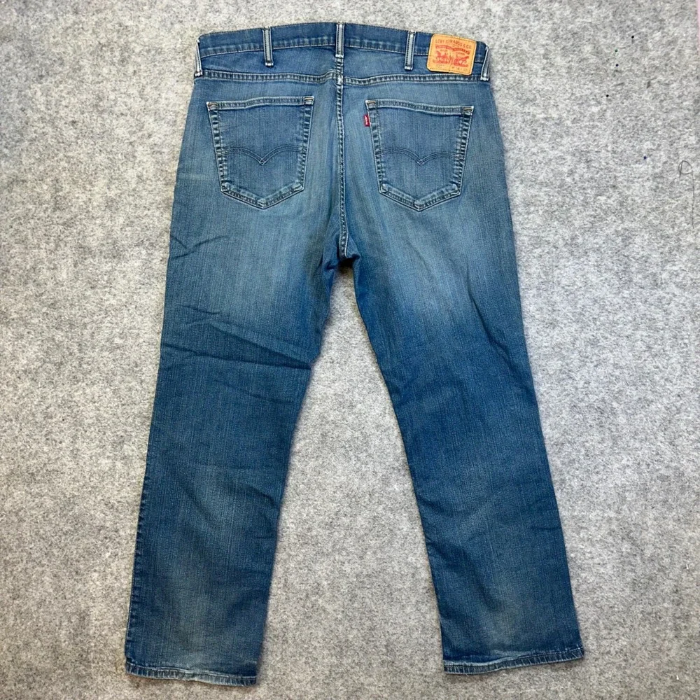 Lot of 5 Levi's 559 Relaxed Straight Jeans Mens 38x32 Blue Black Work Pants
